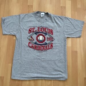 Gray St. Louis Cardinals Men’s T-Shirt